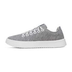 Men's Canvas Cruiser - Deep Navy Stripes (Blizzard Sole)