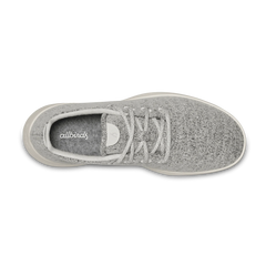 Women's Wool Runner - Dapple Grey (Cream Sole)
