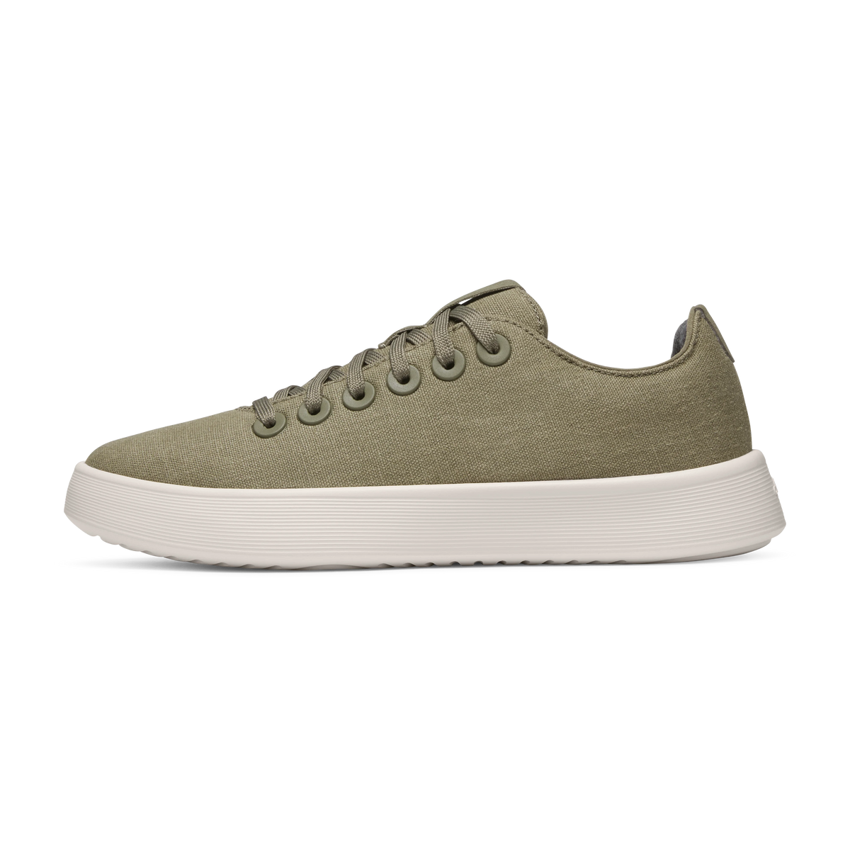 Men's Canvas Cruiser - Resilient Olive (Natural White Sole)